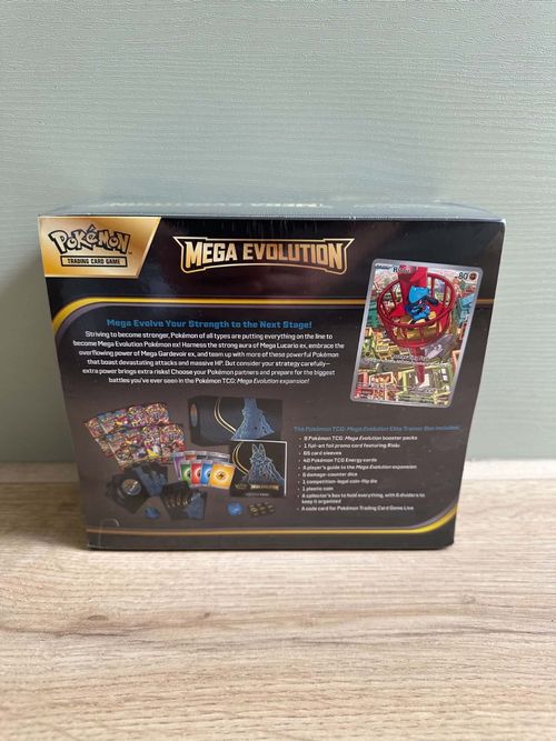 Pokemon TCG Mega Evolutions Lucario ETB Elite Trainer Box SEALED  — image 2