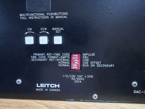 Leitch DAC-502 12” Studio Clock - Fully Working — image 6