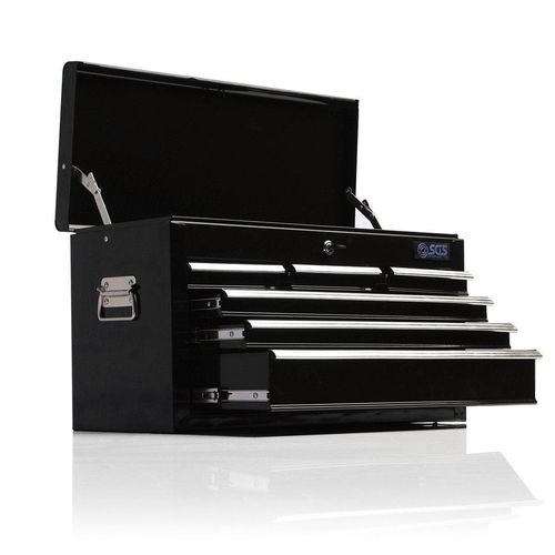 SGS Mechanics Large 8 Drawer Tool Chest & Roller Tool Cabinet, Hooks & Handle — image 2