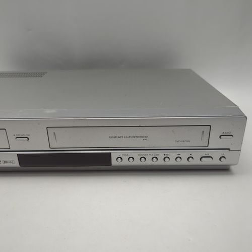 Samsung DVD-V6700S DVD Combo Player & 6 Head VHS VCR Recorder Silver Working — image 5