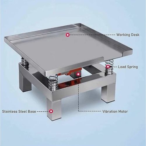 35x35cm Mini Concrete Vibration Table 220V Vibrating Platform UK Plug — image 12