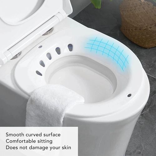 Foldable Hanging Toilet Sitz Bath for Postpartum Hemorrhoids Patient Healing UK — image 5