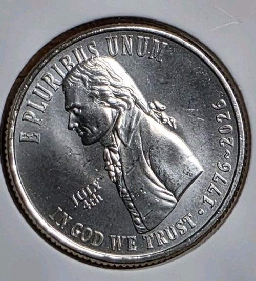 2026 July 4th Privy Mark Quarter 1776-2026 Declaration of Independence Free Ship