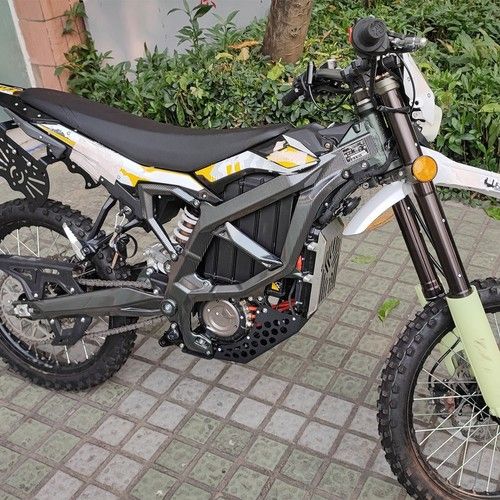 8PCS Carbon Fiber Frame Guards Protector Cover W/Graphics For Surron Ultra Bee