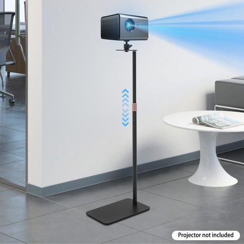Projector Stand, 360° Swivel Projector Stand, Adjustable Height Projector Stand
