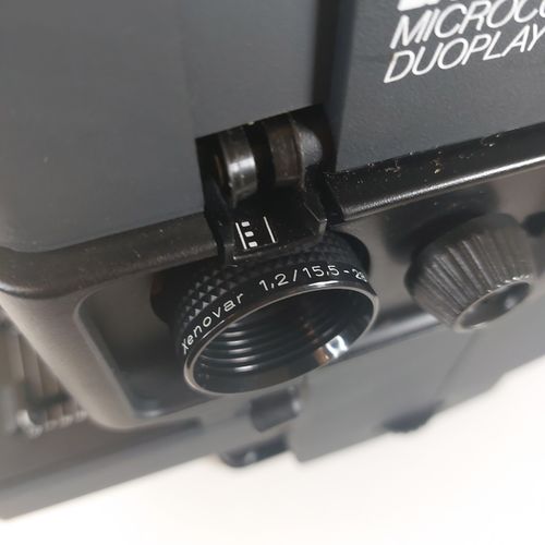 Bauer T 525 Microcomputer Duoplay Super 8 Projector w/ Schneider Xenovar... — image 6