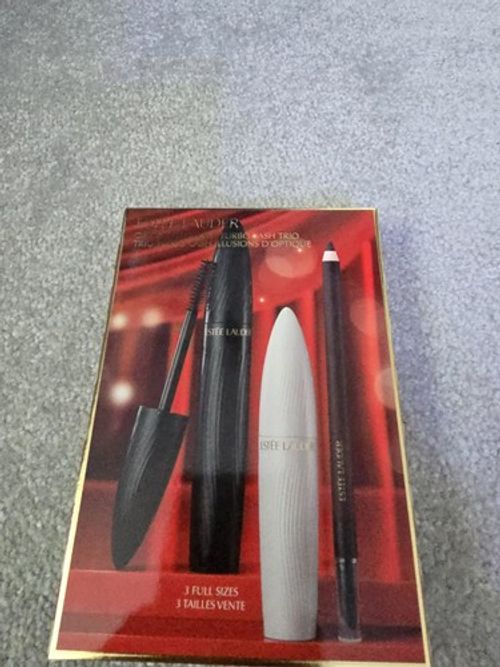 Estee Lauder Optical Illusions Turbo Lash 3-Piece Set Turbo Lash Mascara +Serum