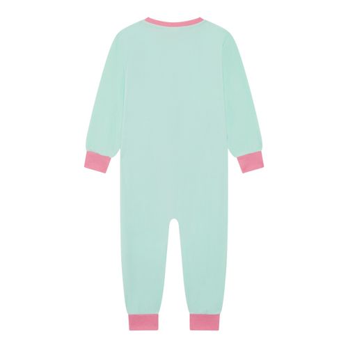 Girls Peppa Pig Pyjamas Fleece All In One Kids Peppa Pig Sleepsuit Sleepwear — image 2