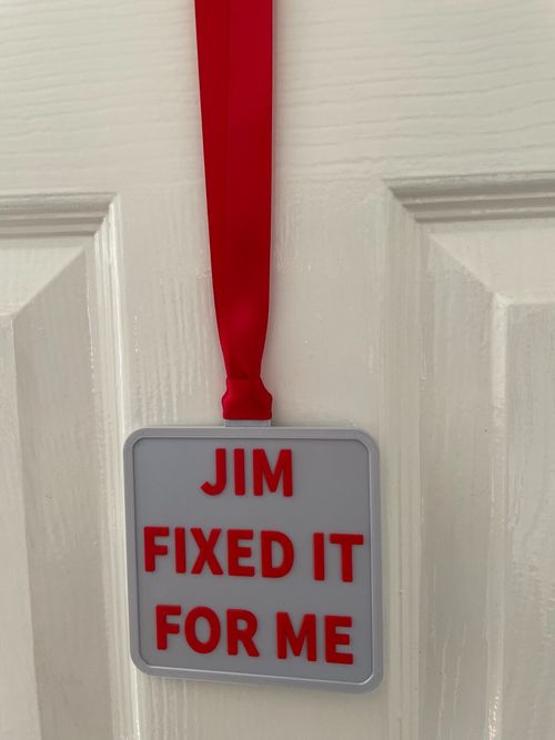 Replica medal Gift Present. Fancy Dress, Offensive Rude ~Silver PLA — image 2