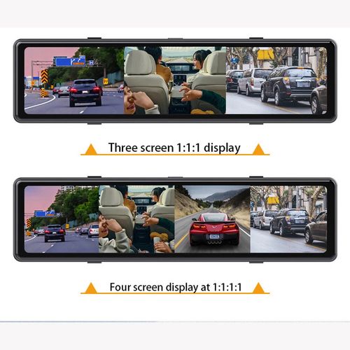 RearView Mirror 4K Dash Cam Car DVR Camera 360° View ADAS Blind Spot Detection* — image 9
