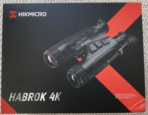 HIKMICRO HABROK 4K HE25L Thermal & Night Vision Binoculars LRF