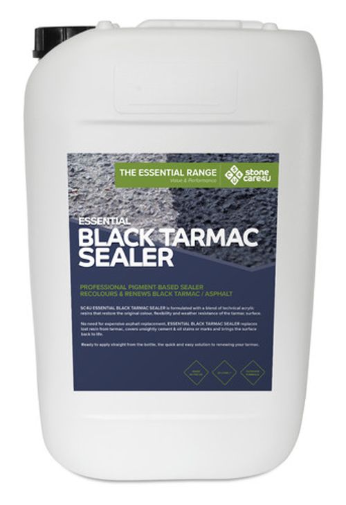 Black Tarmac Asphalt Paint Coating Restore Repair Protect and Re-Colour 25L