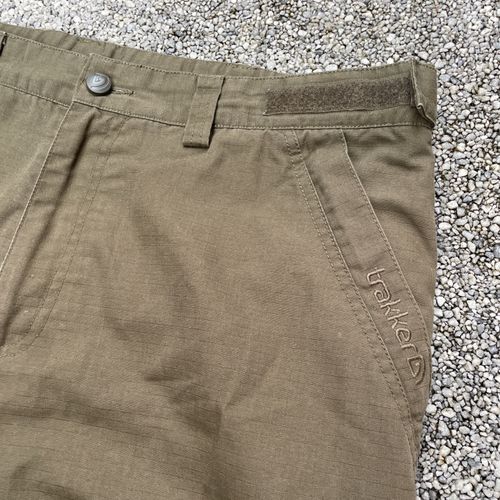 Men’s XL Trakker Fleece Lined Trousers Bottoms Carp Fishing Khaki Green Bottoms — image 4