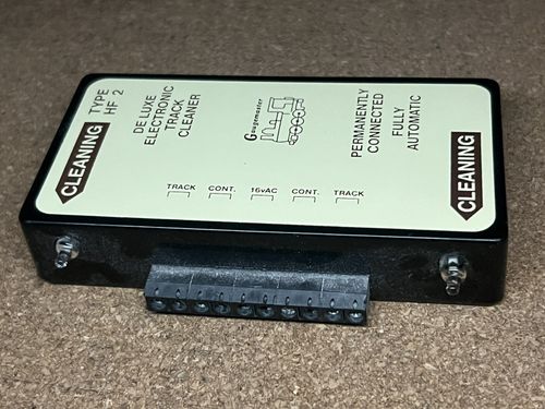 GAUGEMASTER Automatic Track Cleaner MODEL Type HF 2 De Lux Electronic Cleaning — image 2