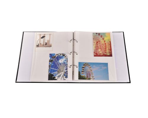 Deluxe Large Self Adhesive Ring Binder Photo Album 40 Sheets/80 Side -Black CL12 — image 4