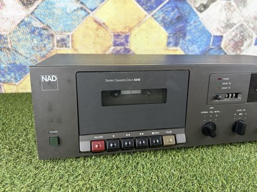NAD 6240 Stereo Cassette Deck Hifi Separates Rare Fully Tested Working — image 2