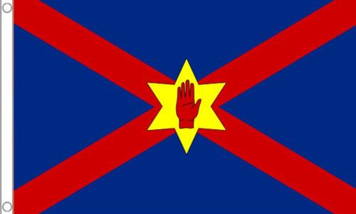 ULSTER FLAG 5' x 3' Irish Nationalist Northern Ireland Independence Orange Order