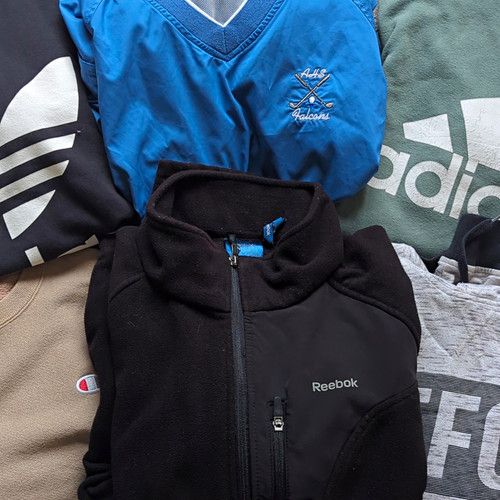 Mixed Brands Clothing Job Lot Adidas Champion Reebok Sweatshirts & Tops