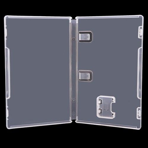 REPLACEMENT GAME CASE for NINTENDO SWITCH Empty Retail Box Cartridge Cover Clear
