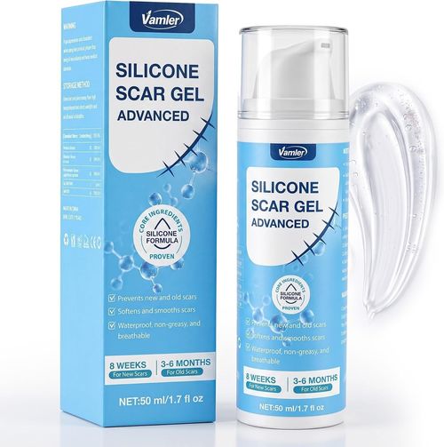 Clinically Proven Silicone Scar Gel 50ML - Smooths & Repairs Scars for All Skin — image 3
