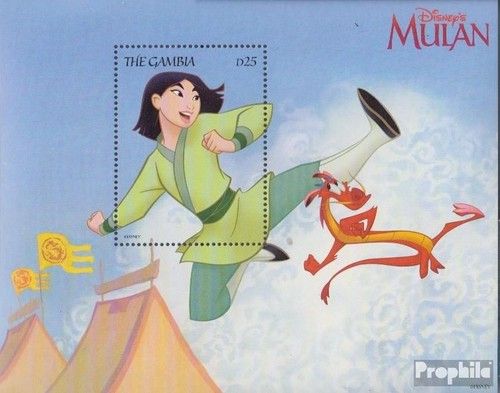 Gambia Block386 (complete issue) unmounted mint / never hinged 1998 Walt-Disney-