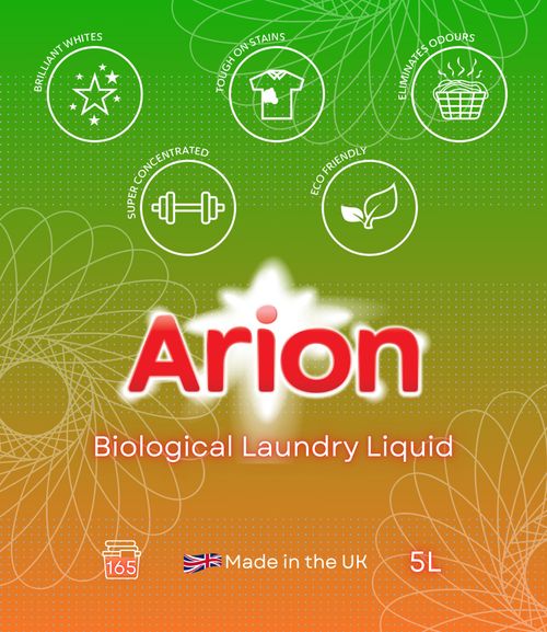 Arion Biological Liquid Laundry Detergent for Washing Clothes 4x5L — image 4