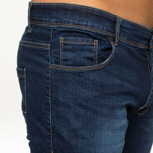 Enzo Slim Fit Jeans Mens Skinny Leg Stretch Denim Trousers Cotton Pants UK Sizes — image 4