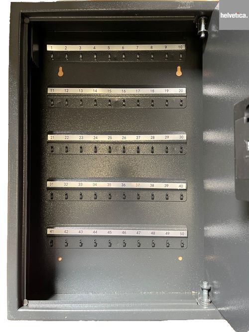 Pavo High Security Electronic lock & Key Safe Cabinet 50 Hooks 8033911 — image 2