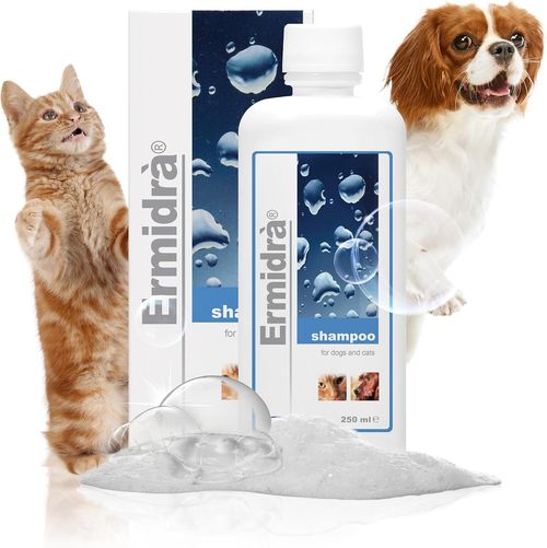 Ermidra Dog & Cat Shampoo, Moisturising Wash for Dry Itchy Skin, 250 Ml — image 8