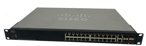 CISCO SF250-24P 24 Port Switch 10/100 PoE Smart Switch