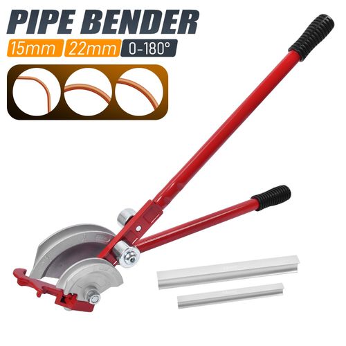 Pipe Bender 22mm & 15mm - Lever Copper Pipe Bender Heavy Duty Plumbers Tool Kit — image 4