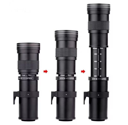 Nikon F DSLR Mount 420-800mm Super Telephoto Zoom Lens for Nikon F-Mount Cameras