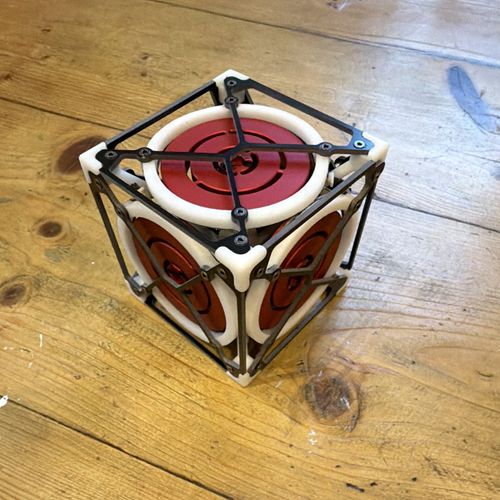 NIKOLATOY Cubli Self-Balancing Cube Brain Teaser w/ iMAX B3 Charger — image 6
