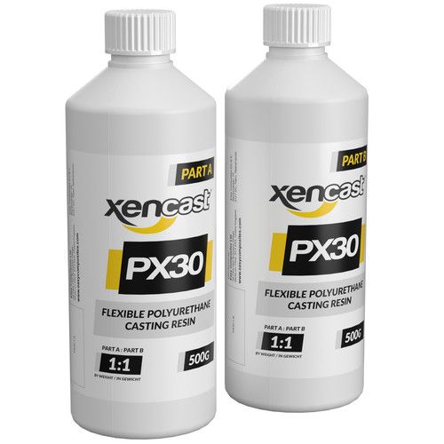 Xencast PX30 Soft Flexible Polyurethane Casting Resin PU