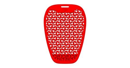 John Doe XTM Level 2 Motorcycle Motorbike Hip Protector Inserts Red