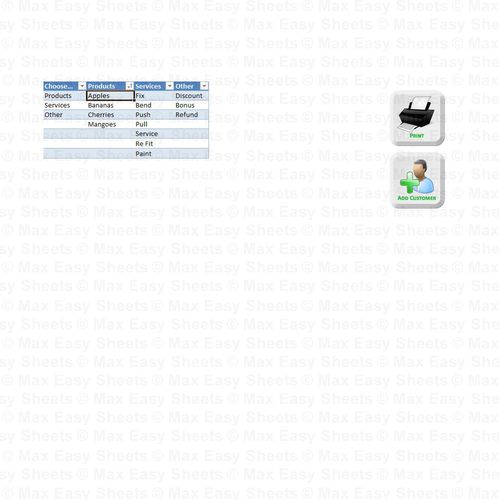 Invoice Receipt Quote, Invoice Template, Invoice Generator, Excel Spreadsheet UK — image 4