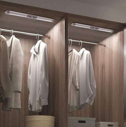 Joyzy 2 Pack Motion Sensor Wardrobe Light Automatic LED 2 pack, Cold White