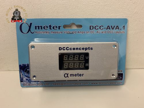 DCC Concepts DCD-AVA.1 Alpha Meter for DC or DCC DCD-AVA.1 — image 1