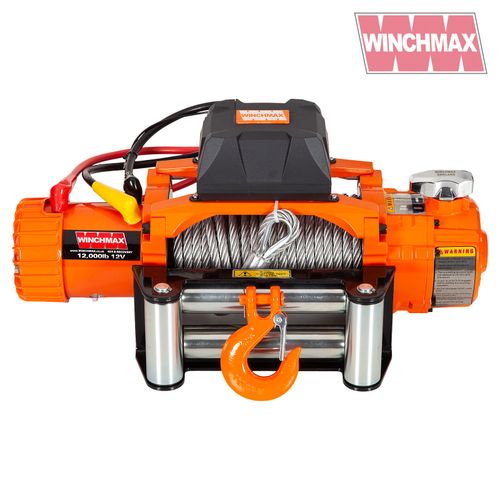  Electric Winch 12000lb Two Speed 12V Wire Rope - WIRELESS FEATURE - FAST WINCH — image 4