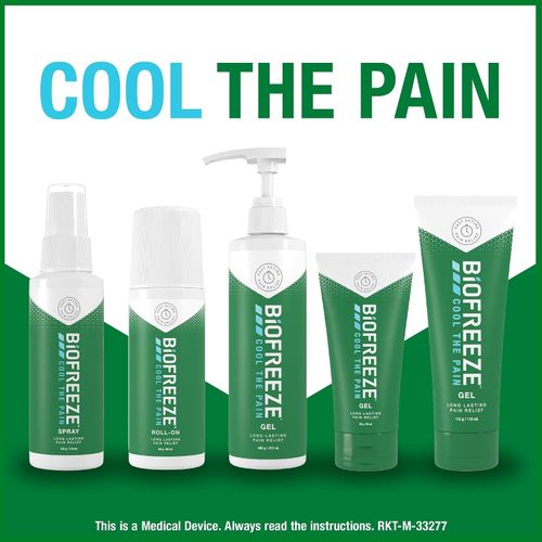 Biofreeze Pain Relief Roll-On Fast Cooling Gel 84g — image 9