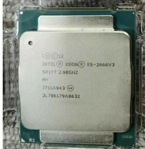 Intel Xeon Ten-Core E5-2666v3 2.90GHZ 25MB LGA2011-3 Server CPU Processor SR1Y7 — image 1