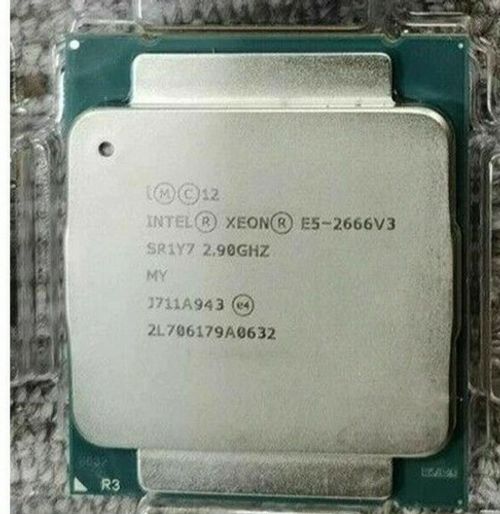 Intel Xeon Ten-Core E5-2666v3 2.90GHZ 25MB LGA2011-3 Server CPU Processor SR1Y7