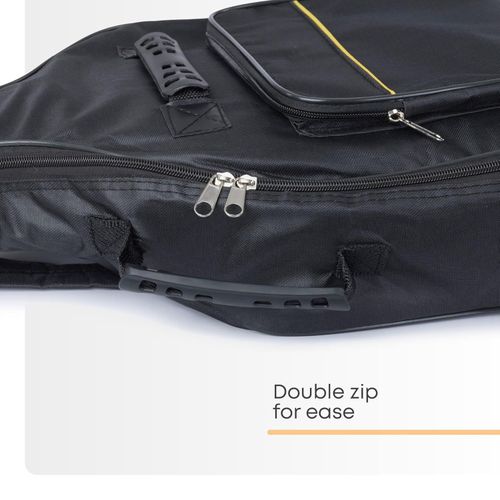 41" Guitar Back Bag Black Padded Protective Classical Acoustic Carry Case Strap — image 6