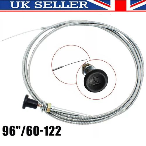 Universal Push Pull Choke Cable 8FT/96" Positive Action Cuttable 60-122 60122 GB — image 3