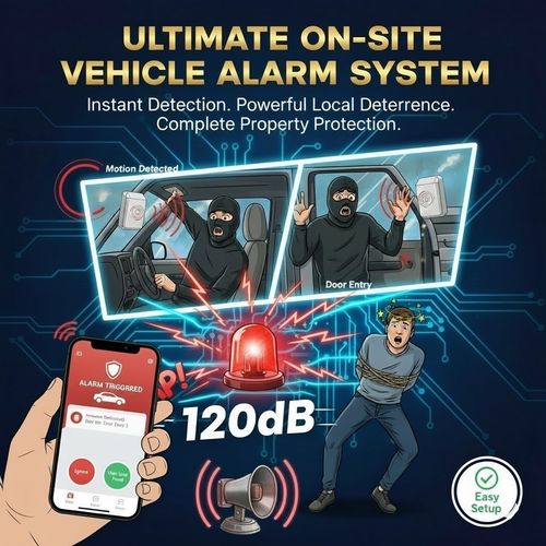 Motorhome Caravan Remote Alarm Security System Wireless Sensor Mobile Live Alert — image 19