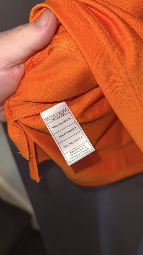 Lando Norris 4 McLaren Mitchell & Ness NFL Jersey Orange 4XL Oversized Formula 1 — image 6