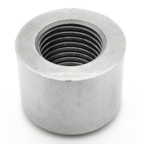 1/8 NPT MILD STEEL WELD ON BUNG FEMALE BOSS Adapter Oil Fuel Sensor Sender Tank