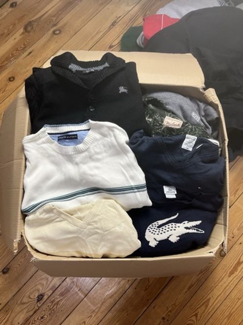 8 Piece Branded & Unbranded Knitwear/Jumpers Reseller Bundle Wholesale Job Lot