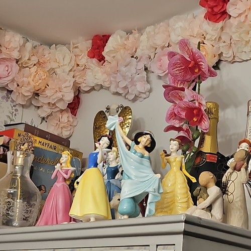 Royal Doulton Disney Princesses Figurine Collection Porcelain Figurine Set Of 6