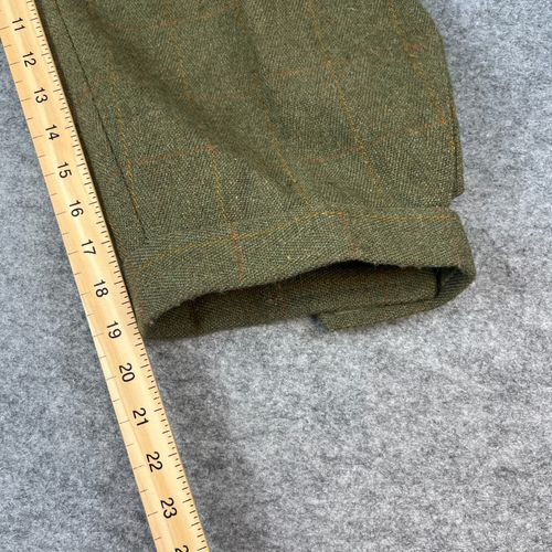 Derby Tweed Mens Plus Fours Shooting Breeks Tweed W38 Green Hunting Country VTG — image 4